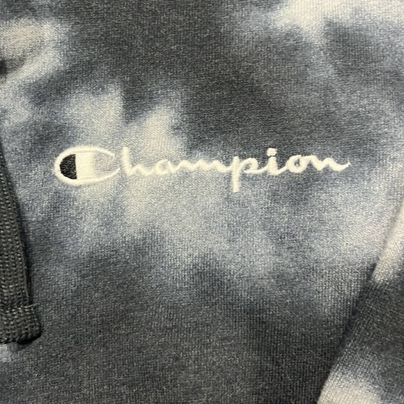 Champion Navy Tie Dye Sweater - Picture 3 of 3